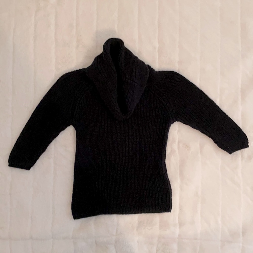 Toddler Long Sleeve Turtle Neck Sweater